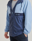 Columbia SPIRE VALLEY HOODED WINDBREAKER Blue Jackets Men - 5
