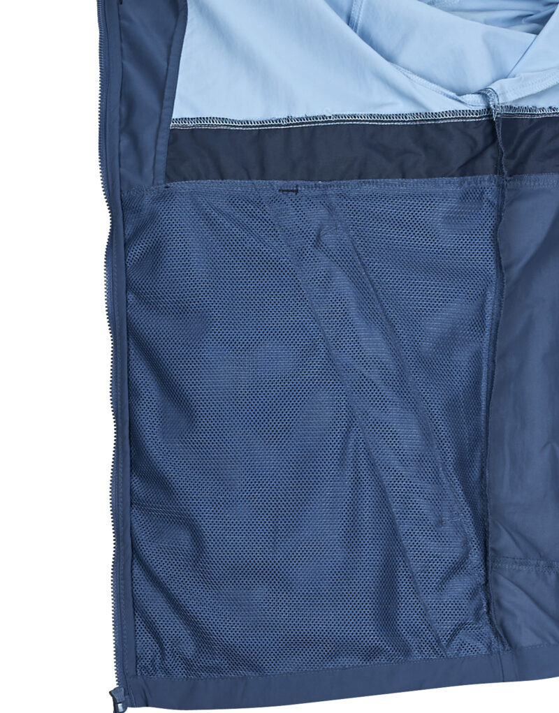 Columbia SPIRE VALLEY HOODED WINDBREAKER Blue Jackets Men - 6