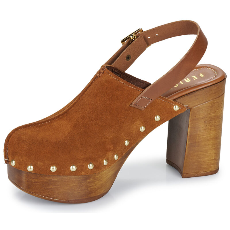 Fericelli MACATA Marrone Zoccoli Donna - 4