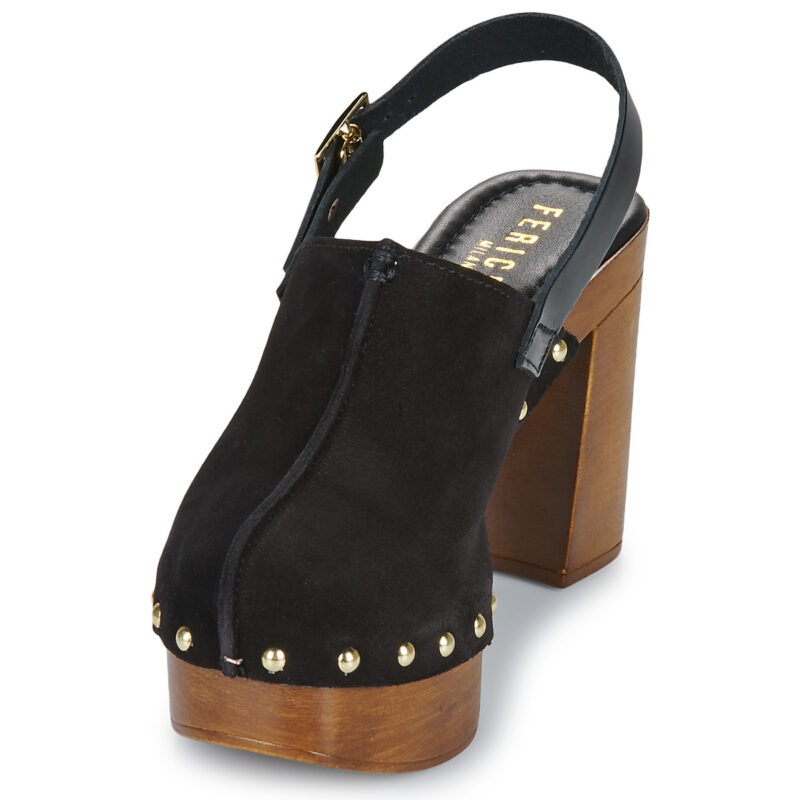 Fericelli MACATA Nero Zoccoli Donna - 3