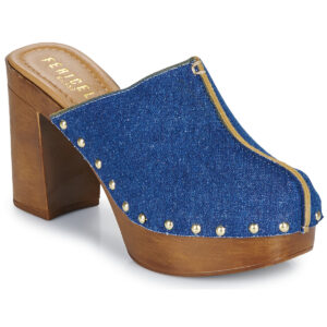 Fericelli  MINELOVA  Blu -  Zoccoli Donna