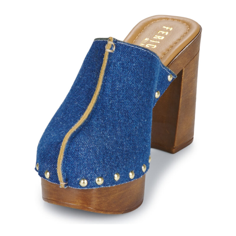 Fericelli  MINELOVA  Blu -  Zoccoli Donna - 3