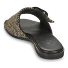 Exé Shoes 556-ORO-RAFFIA-BLACK Nero Ciabatta Donna - 5