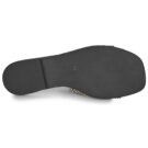Exé Shoes 556-ORO-RAFFIA-BLACK Nero Ciabatta Donna - 7
