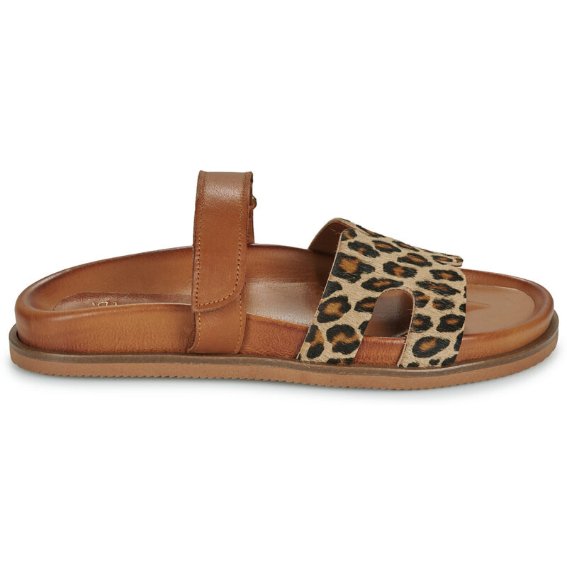 Exé Shoes 967-KIMOLOS-LEOPARD-TAN Marrone Ciabatta Donna - 2