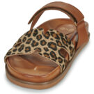 Exé Shoes 967-KIMOLOS-LEOPARD-TAN Marrone Ciabatta Donna - 3