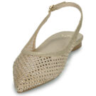 Exé Shoes MIAMI-222-STRASS-GOLD Beige Ballerine Donna - 3