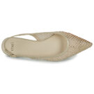 Exé Shoes MIAMI-222-STRASS-GOLD Beige Ballerine Donna - 6