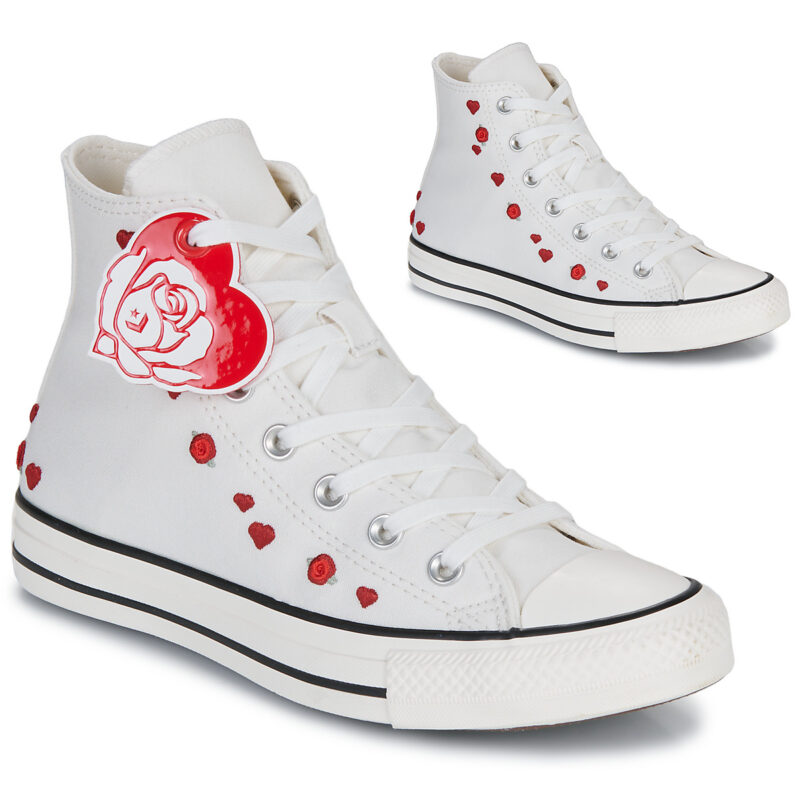 Converse  CHUCK TAYLOR ALL STAR  Bianco -  Sneakers alte Donna - 1