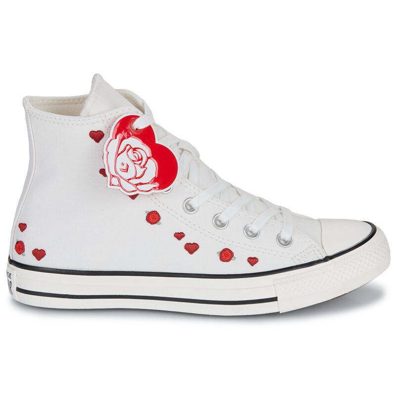 Converse  CHUCK TAYLOR ALL STAR  Bianco -  Sneakers alte Donna - 2