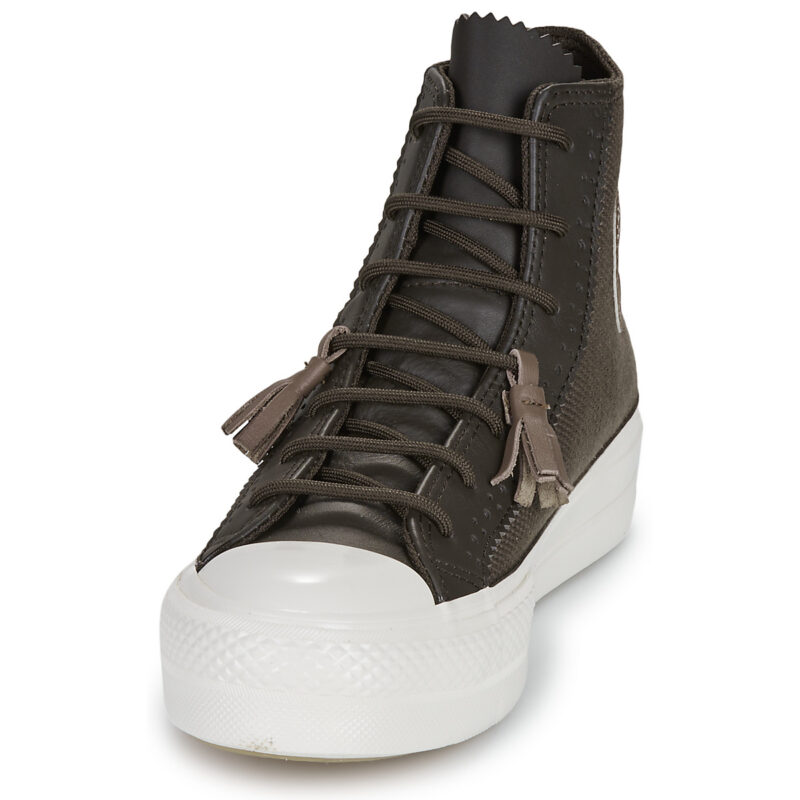 Converse CHUCK TAYLOR ALL STAR LIFT Marrone Sneakers alte Donna - 3