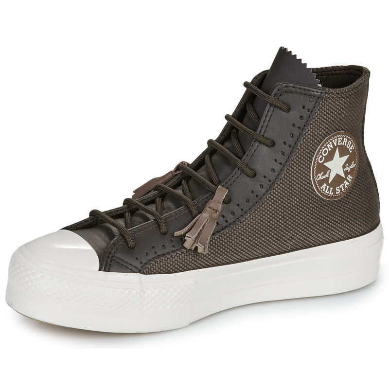 Converse CHUCK TAYLOR ALL STAR LIFT Marrone Sneakers alte Donna - 4