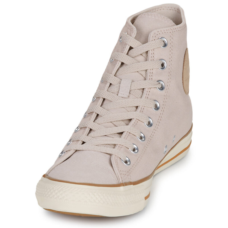 Converse  CHUCK TAYLOR ALL STAR CANVAS   LEATHER  Beige Sneakers alte Uomo - 3