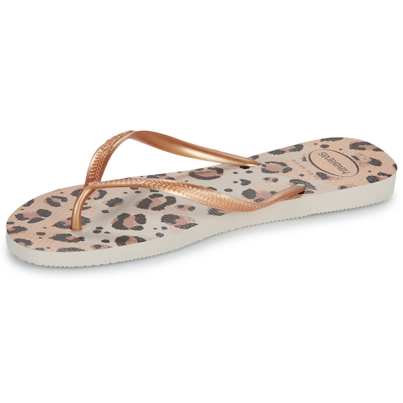 Havaianas SLIM ANIMALS Beige Infradito Donna - 4