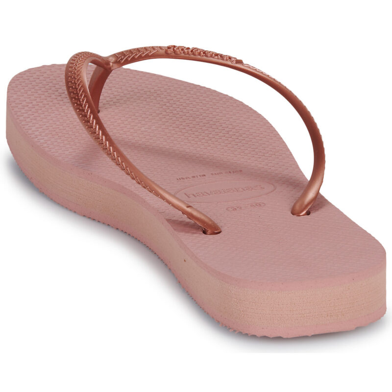 Havaianas  SLIM FLATFORM  Rosa -  Infradito Donna - 5