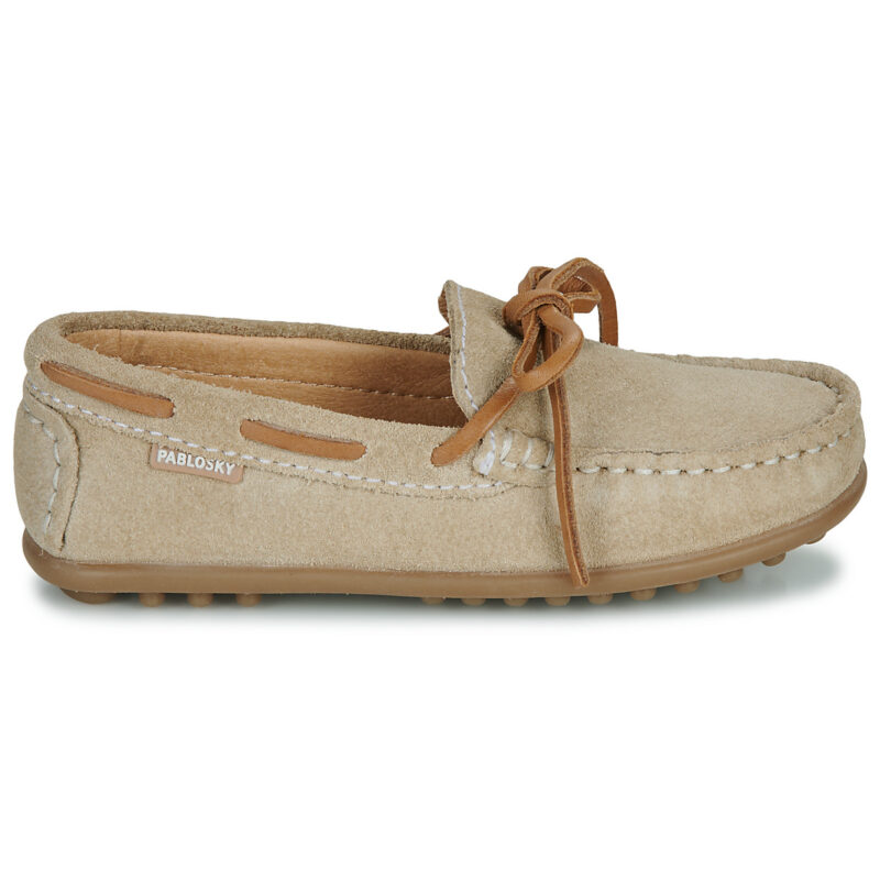 Mocassins Pablosky DRIVER beiges pour enfants - Taille 2
