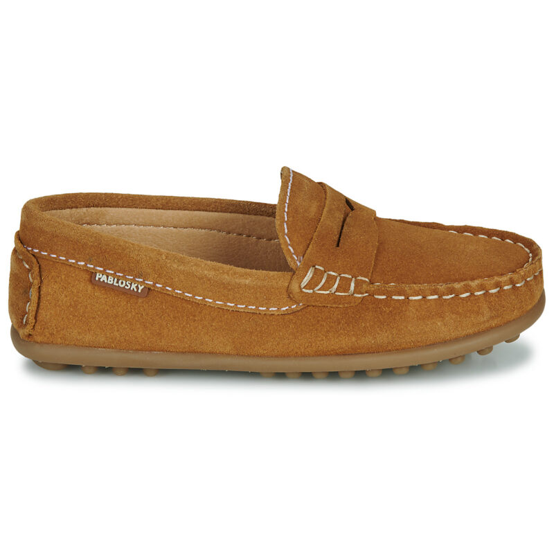 Mocassins Pablosky DRIVER marron pour enfants - Taille 2