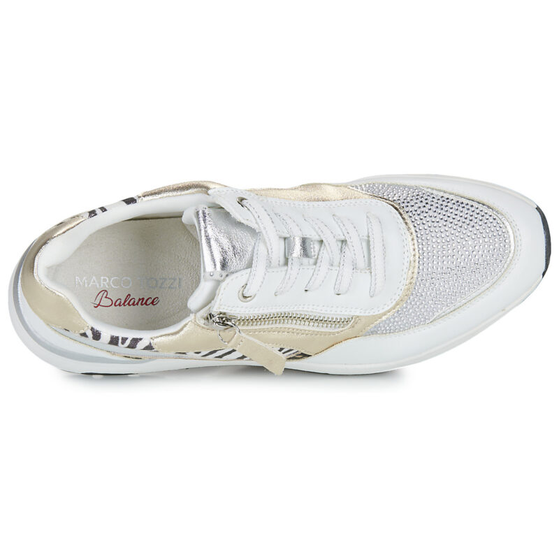 Marco Tozzi - Baskets basses blanches Femme - 6