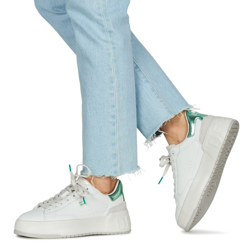D.Franklin  321 COURT  Bianco -  Sneakers basse Donna - 8