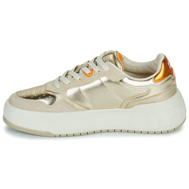 D.Franklin  321 COURT  Oro -  Sneakers basse Donna - 4