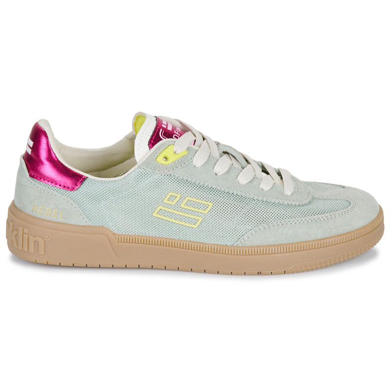 D.Franklin 387 REBEL Verde Sneakers basse Donna - 2