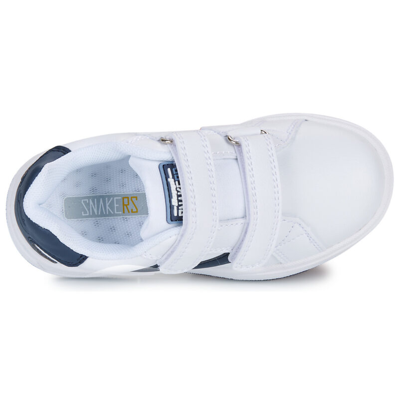 BEPPI 2208790-WHITE-NAVY Bianco Sneakers Bambino - 6