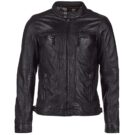 Giacca in pelle  Oakwood  CASEY  Nero -  Giacche in pelle Uomo - 1