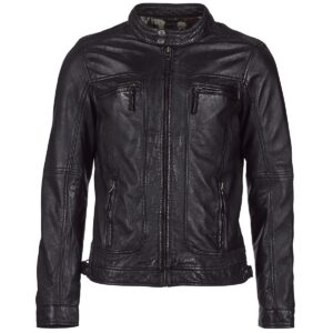 Giacca in pelle  Oakwood  CASEY  Nero -  Giacche in pelle Uomo