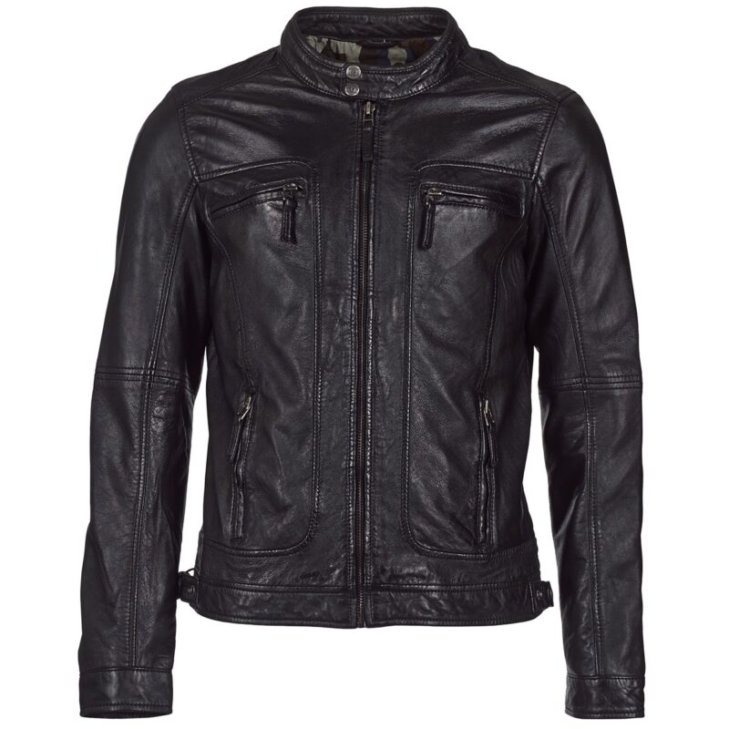Giacca in pelle  Oakwood  CASEY  Nero -  Giacche in pelle Uomo - 1