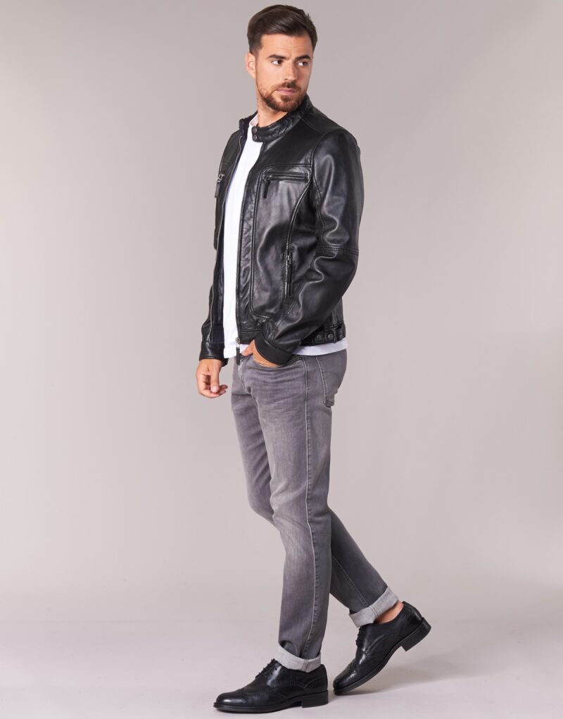 Giacca in pelle  Oakwood  CASEY  Nero -  Giacche in pelle Uomo - 3