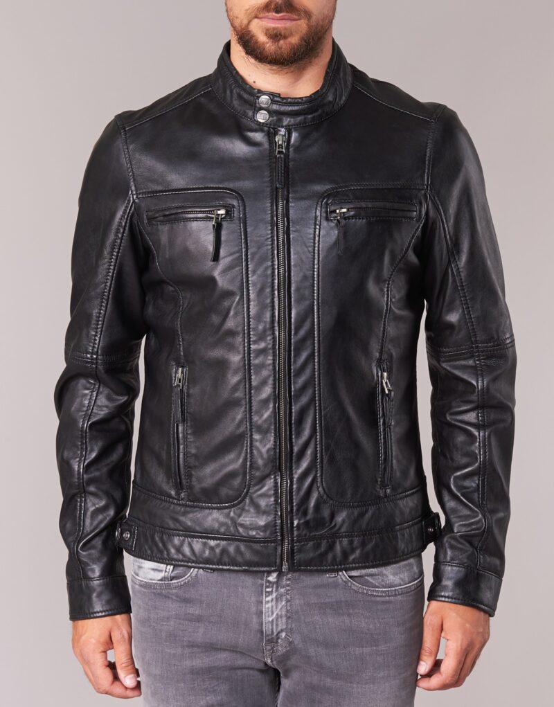 Giacca in pelle  Oakwood  CASEY  Nero -  Giacche in pelle Uomo - 4