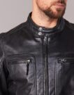 Giacca in pelle  Oakwood  CASEY  Nero -  Giacche in pelle Uomo - 6