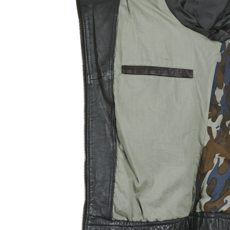 Giacca in pelle  Oakwood  CASEY  Nero -  Giacche in pelle Uomo - 8