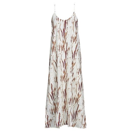 Abito lungo donna Freeman T.Porter REEDA DESERT multicolore, elegante e alla moda, perfetto per occasioni speciali e l’estate. Design unico e tessuto leggero, ideale per un look chic e fresco. Acquista ora l’abito lungo multicolore per un outfit trendy e versatile.