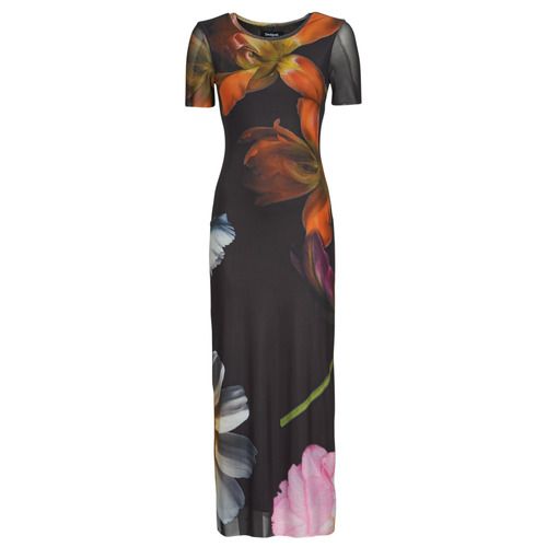 Abito lungo donna Desigual ROTERDAM multicolore, elegante e alla moda, ideale per le occasioni speciali. Design vibrante e fresco, perfetto per la primavera e l'estate. Scopri lo stile unico di Desigual con questo abito versatile che si adatta a ogni evento.