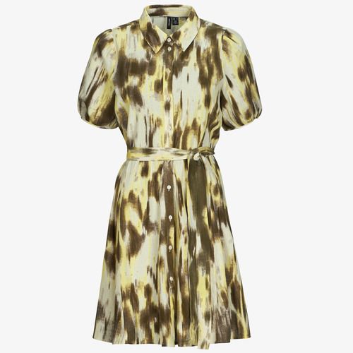 Abito corto Vero Moda VMDICTHE Donna, elegante e alla moda, ideale per occasioni speciali o per un look casual-chic. Realizzato in tessuto di alta qualità, disponibile in diverse taglie, perfetto per l'estate. Aggiungi un tocco di stile al tuo guardaroba con questo abito versatile e trendy.