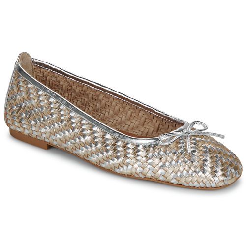 Ballerine Unisa BIENZA Oro per donna, eleganti e raffinate con dettaglio brillante. Perfette per ogni occasione, queste ballerine offrono comfort e stile, ideali per completare il tuo look con un tocco di classe. Disponibili in oro, queste scarpe versatili si abbinano facilmente a diversi outfit.
