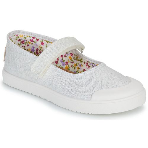 Ballerine bambina ragazza Pablosky  BASIC CANVAS  Bianco Pablosky 8445543531130