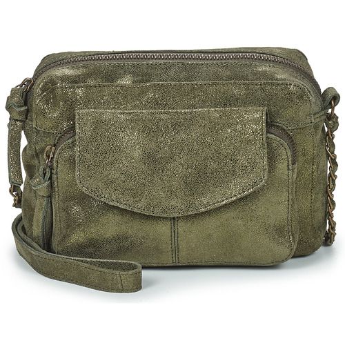 Borsa a tracolla donna Pieces  PCNAINA  Kaki Pieces 5715615859190