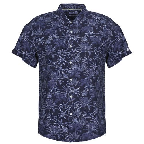 Camicia a maniche corte Uomo Deeluxe WILLSON in colore marine, realizzata con materiali di alta qualità, perfetta per look casual e estivi. Elegante e confortevole, ideale per abbinamenti versatili. Disponibile in diverse taglie. Acquista ora per un tocco di stile nel tuo guardaroba!