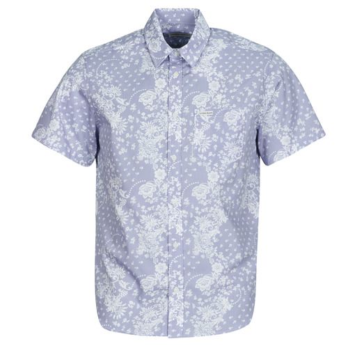 Camicia a maniche corte uomo Guess SS REG PKT COLLAR SHIRT Blu, elegante e versatile, perfetta per l'estate. Questa camicia è realizzata con un design moderno e una vestibilità comoda, ideale per ogni occasione. Acquista ora per aggiungere un tocco di stile al tuo guardaroba!