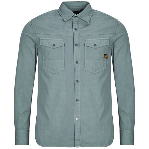 Camicia a maniche lunghe G-Star Raw DAKOTA Blu per uomo, elegante e versatile, ideale per ogni occasione. Realizzata in materiali di alta qualità, offre comfort e stile. Perfetta per un look casual o smart casual, questa camicia è un must-have nel guardaroba maschile. Acquista la G-Star Raw DAKOTA Blu e scopri l'alta moda maschile.