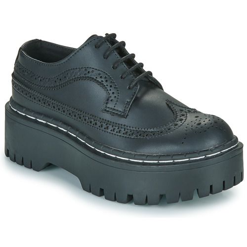 Scarpa TUK DOUBLE DECKER Nero Derby Donna, elegante e versatile, ideale per outfit casual e formali. Realizzata in materiali di alta qualità, offre comfort e stile. Perfetta per ogni occasione, dalla vita quotidiana agli eventi speciali. Acquista ora per un look alla moda!