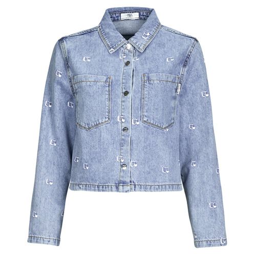 Giacca in jeans donna Le Temps des Cerises APOLO, modello moderno e versatile, ideale per outfit casual e trendy. Realizzata in denim di alta qualità, offre comfort e stile, perfetta per ogni stagione.