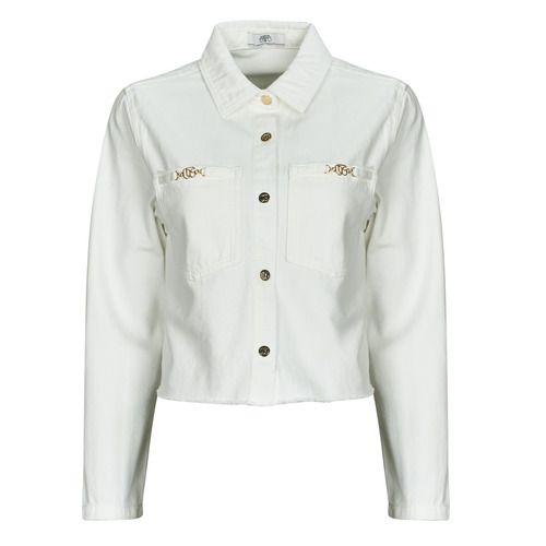 Giacca in jeans Donna Le Temps des Cerises MANUELA, elegante e trendy, perfetta per creare look casual ma fashion. Realizzata in denim di alta qualità, questa giacca offre un taglio moderno e dettagli ricercati. Ideale per ogni stagione, si abbina facilmente a pantaloni, gonne e vestiti. Aggiungi un tocco di stile al tuo guardaroba con la giacca MANUELA, un must-have per ogni amante della moda. Acquista ora e scopri il tuo nuovo outfit preferito!