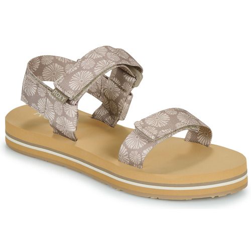 Infradito donna Roxy CAGE beige, eleganti e comode, perfette per l'estate. Sandali casual per un look alla moda, ideali per il mare e le passeggiate. Shop online!