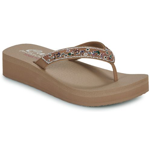 Infradito Donna Skechers VINYASA Marrone, eleganti e confortevoli, ideali per l'estate. Queste flip-flop dalla stilosa tonalità marrone offrono un design alla moda e un comfort eccezionale, perfette per passeggiate sulla spiaggia o per il tempo libero. Acquista ora le Skechers VINYASA per un look casual e chic!