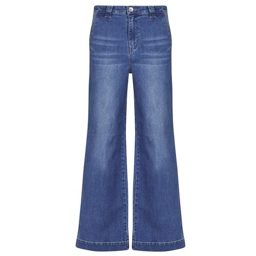 Jeans Flare ISORE Blu Donna di Les Petites Bombes - Jeans alla moda, eleganti e comodi, perfetti per ogni occasione. Scopri il tuo stile con questi jeans flare, ideali per un look chic e contemporaneo. Disponibili in blu, accentuano la silhouette femminile e si abbinano facilmente a varie scarpe e top. Aggiungi un tocco di classe al tuo guardaroba con i jeans Les Petites Bombes ISORE.