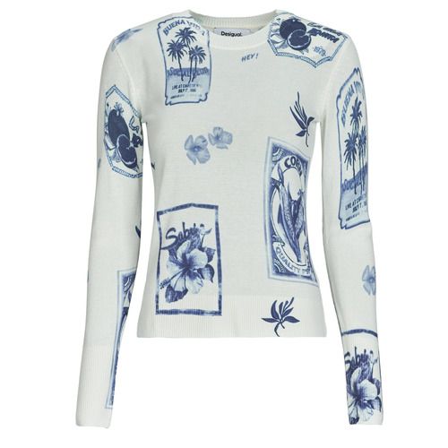 Maglione Donna Desigual TAMPERE in morbido tessuto, perfetto per la stagione autunnale. Design alla moda con dettagli unici, ideale per outfit casual e eleganti. Disponibile in varie taglie, questo maglione è l'ideale per valorizzare il tuo stile. Acquista ora il maglione Desigual TAMPERE e aggiungi un tocco di originalità al tuo guardaroba.