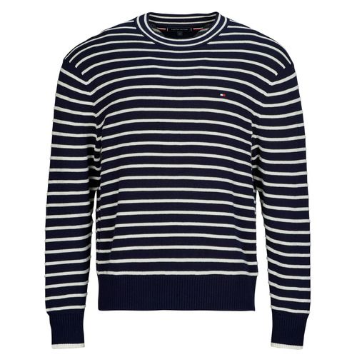 Maglione Uomo Tommy Hilfiger BRETON STRUCTURE CREW NECK Marine, ideale per un look elegante e casual. Realizzato con materiali di alta qualità, questo maglione è perfetto per le stagioni più fresche. Scegli la comodità e lo stile distintivo del marchio Tommy Hilfiger, adatto per ogni occasione. Acquista ora il tuo maglione Tommy Hilfiger per un'outfit moderno e sartoriale.